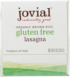 Jovial Organic Gluten Free Brown Rice Pasta, Lasagna, 9 Ounce
