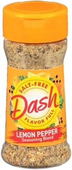 Dash Salt-Free Seasoning Blend, Lemon Pepper, 2.5 Ounce