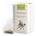 Silk Road Teas, Organic Genmaicha Green Tea, Fair Trade, Toasty Aroma, Refreshing & Savoring Taste, 15 Non-GMO Biodegradable Tea Bags