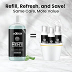 Skin Elements Men's Intimate Wash JUMBO Pack | with Refill | For 180 Days | 14.2 fl. oz | pH Balanced Hygiene Foaming Wash | Controls Bad Odor | Tea Tree Oil | Super Saver Pack |