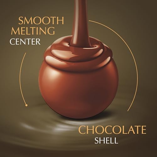Lindt LINDOR Assorted Chocolate Truffles 90 Count Gift Box, Chocolate Candy with Smooth, Melting Truffle Center, 38.4 oz. Box