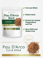 Carlyle PAU D'Arco Bark 1 lb Bag | Cut & Sifted | Vegetarian | Non-GMO, Gluten Free | Bulk Size