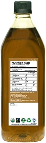 Daana Sesame Oil: CERTIFIED USDA ORGANIC, EXTRA VIRGIN, COLD PRESSED, 34 fl oz