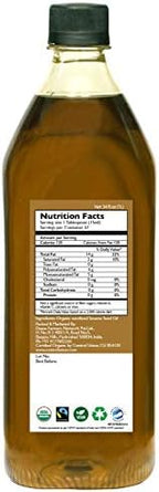 Daana Sesame Oil: CERTIFIED USDA ORGANIC, EXTRA VIRGIN, COLD PRESSED, 34 fl oz