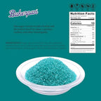 Bakerpan Sugar Sprinkles for Baking - 7 Ounce Teal Decorating Sugar Crystals for Cookies, Cake Pops, Ice Cream (Made in USA)