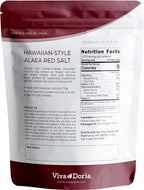 Viva Doria Hawaiian Red Alaea Sea Salt, Medium Grain, 5 lb
