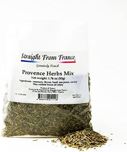 Straight from France Genuinely French, Provence Herbs Mix Seasoning from France 1.76 Oz