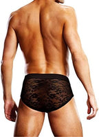 Prowler Lace Letter Medium - Features Our Classic Prowler Paw Logo on Waistband - (UK SIZE 30" - 34") Black, Black, M, Black, Medium