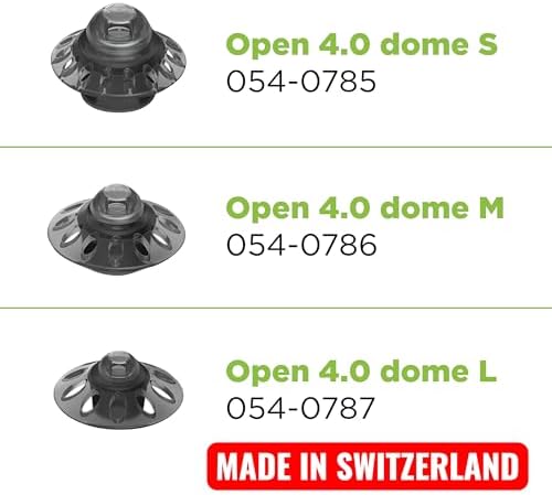 Open 4.0 Dome Medium (0.35 inch=9mm) 10 Domes, Hearing Aid Domes Compatible with Phonak Audeo Marvel Paradise Lumity Accessories -1 Pack/10 Domes Total