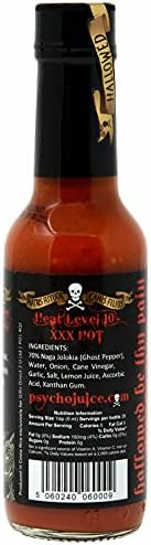 Psycho Juice Hot Chili Sauce 70% Ghost Pepper
