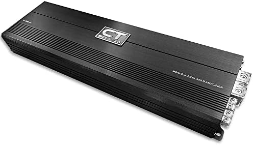 CT Sounds CT-2000.1D Compact Class D Car Audio Monoblock Amplifier, 2000 Watts RMS