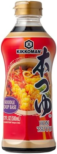 Kikkoman Japanese Noodle Soup Base(Hon Tsuyu) 17 FL Oz.
