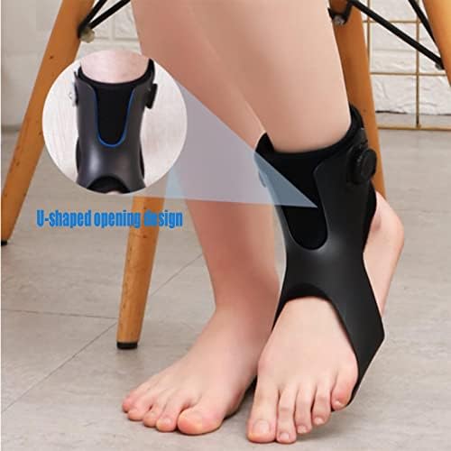 HUANGJUN Drop Orthosis, Foot Up Ankle Foot Orthosis Support for Hemiplegia Stroke Shoes Walking Foot Stabilizer