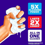 Mr. Clean Magic Eraser Sponge, All Purpose Cleaner, Cleaning Scrubber, Wall, Sneaker, Kitchen, Bathroom, Shower Cleaning Supplies, Melamine Sponge, Cleaning Pads, Whole Home Extra Durable, 12ct
