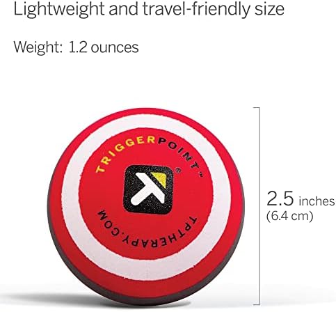 Trigger Point Performance TriggerPoint Foam Massage Ball for Deep-Tissue Massage, MBX Extra Firm (2.6-inch)
