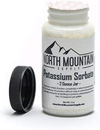 North Mountain Supply Food Grade Potassium Sorbate Stabilizer - 2 Ounce Jar