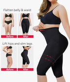 Nebility Compression Leggings for Women Seamless Shapewear Butt Lifting Panties Waist Trainer Tummy Control Thigh Body Shaper