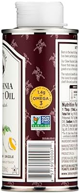 La Tourangelle, Roasted Walnut Oil, Plant-Based Source of Omega-3 Fatty Acid, Cooking, Baking, & Beauty, 8.45 fl oz