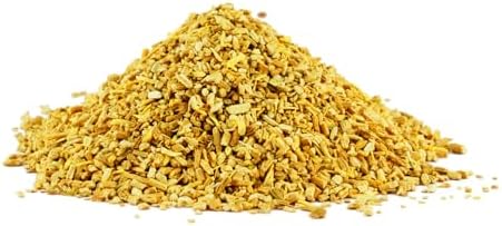 Dried Ginger Root 4 oz | Cut and Sifted Dried Ginger Pieces | As Spicy as Fresh | Flavourful Indian Spice |100% Pure and Natural For Making Flavourful Tea | By Yogi's Gift®