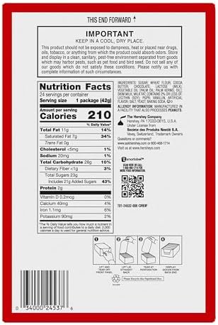 KIT KAT BIG KAT Milk Chocolate Wafer Candy Bars, 1.5 oz (24 Count)