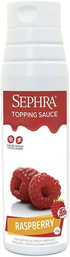 Sephra Topping/Dessert Sauce - 2.2lb Squeezy Bottle (Raspberry)
