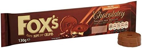 Fox's Chocolatey Milk Chocolate Round 130g - Pack of 2