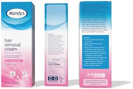 Mandy's Brightening Hair Removal Cream 75 ml