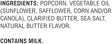 Popcorn Indiana Movie Theater Butter - Family Pack - 4.75 Oz (Pack of 12)