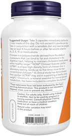 NOW Supplements, Chitosan 500 mg plus Chromium, Weight Management*, 240 Veg Capsules
