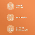 Dr. Mercola Liposomal Vitamin C - Brain, Heart, Eye & Immune Support - Provides 1,000 mg of Bioavailable Vitamin C - Non-GMO, Gluten-Free & Soy-Free - 60 Capsules (30 Servings)