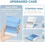 Convenient Storage Case for Waterpik Replacement Tips, No Tips Included