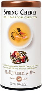 The Republic of Tea Spring Cherry, 3.0 Ounces / 50-60 Cups