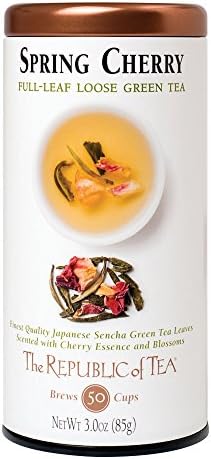 The Republic of Tea Spring Cherry, 3.0 Ounces / 50-60 Cups