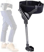Adjustable Gait Trainer for Hemiplegia - Exoskeleton Walking Aid for Stroke Recovery, Elderly Mobility Support, Adjustable Strength Rehabilitation Device - Bothleg-M