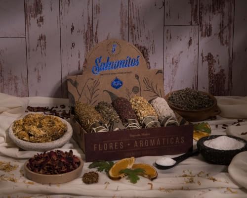 Sagrada Madre Smudge Incense Stick. Home Cleansing Healing Meditation. Smudging Ritual. Natural. Handmade. 5 Unit kit. 4 inches. Made in Argentina.