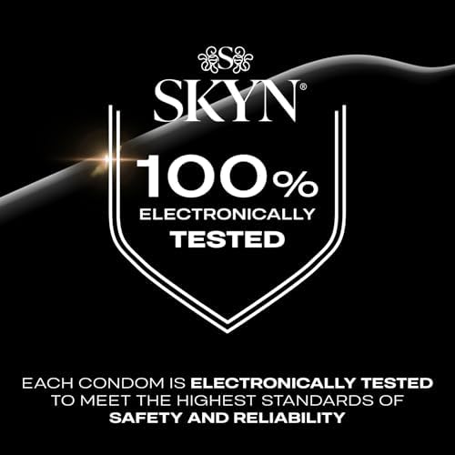 SKYN Elite Ultra Thin Lubricated Latex Free Condoms Value Pack, 46 Count