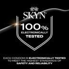 SKYN Elite Ultra Thin Lubricated Latex Free Condoms Value Pack, 46 Count