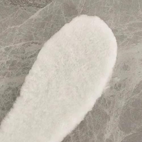 MaxW Winter Merino Wool Insoles for Women Soft Warm Shoe Inserts Fleece Shoe Pads Replacement for Slippers Boots F9