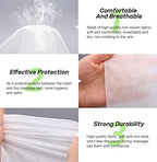 100pcs Massage Table Sheets, Disposable Bed Sheets Soft Non woven Fabric Spa Bed Sheets Breathable For Massage Beauty Salon Eyelash Wax Tattoo Bed Covers, 31" x 71" White