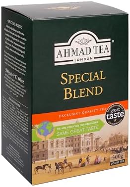 Ahmad Tea Black Tea, Special Blend Loose Leaf, 500 Gram Box