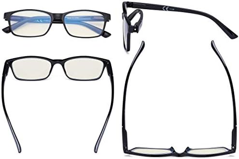 Eyekepper Blue Light Filter Glasses Women Men - Blocking UV Ray Anti Screen Glare Computer Eyeglasses