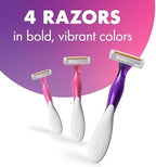 BIC Soleil Twilight Disposable Razor, Women, 4-Count (Pack of 6)
