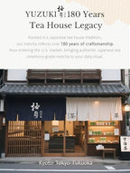 YUZUKI Matcha Powder 100g - Japanese Ceremonial Grade Matcha Green Tea Powder- First Harvest - Product of Japan, Uji Kyoto - Zero Sugar - USDA and JAS Certified (3.5 oz)