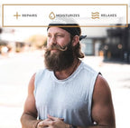 Live Bearded 3-Step Beard Grooming Kit - Wash, Oil and Butter - Made in the USA - All-Natural Ingredients with Shea, Jojoba - Growth Support | Forge Scent - Hinoki Cypress, Clove, Amber