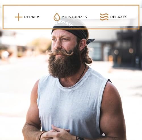 Live Bearded 3-Step Beard Grooming Kit - Wash, Oil and Butter - Made in the USA - All-Natural Ingredients with Shea, Jojoba - Growth Support | Forge Scent - Hinoki Cypress, Clove, Amber