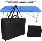 Massage Table Carry Bag, Portable Spa Tables Folding Massage Bed Carrying Case Shoulder Bag, 35.4 x 24.4 x 7.1in