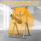 Foldable Pull Up Bar Free Standing Multi-function Power Tower Dip Bar Home Gym Strength Training Equipment 350 LBS Weight Capacity