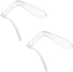 Healeved 2pcs Replacement Nose Pads for Glasses Nose Pad Repair Push-in Pieces for