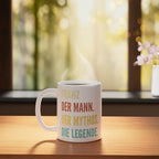 Funny German First Name Design - Franz Ceramic Mug, White