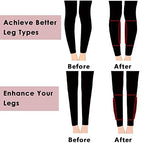 Silicone Calf Pads Leg Arm Enhancer Calf Corrector for Thin Skinny Crooked Legs Cover Scar Birthmark (1 Pair)